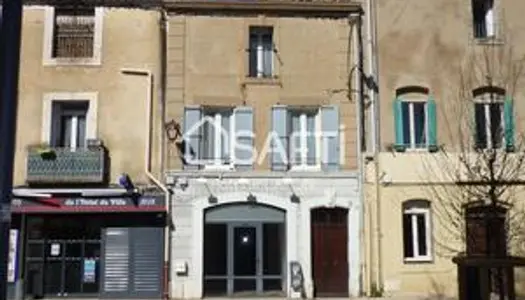 Local commercial et 2 appartements F3