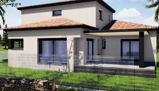 Banyuls des Aspres Villa contemporaine de 120 sur une parcelle de 500m²