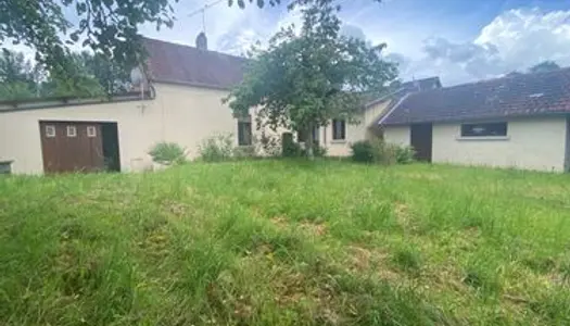 Beauval maison 3 chs avec jardin et garage 