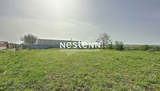 A vendre Terrain constructible viabilisé à Sainte Christie 710 m2 