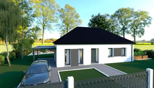 Terrain + maison 84 m² 
