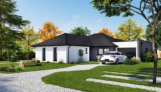 Terrain + maison 136 m² 
