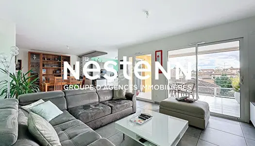 A vendre : Appartement T5 de 124m2 - 2 terrasses - garage - parking - cave - 718520 Charnay Les Maco