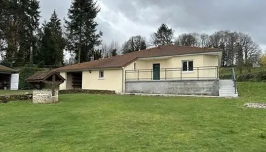 Pavillon avec beau terrain à Saint Sornin Leulac 