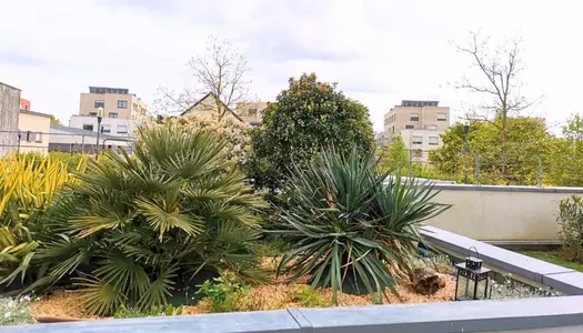 Chantepie, récent T3 avec superbe terrasse+jardin 
