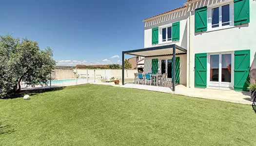 Maison Vitrolles 5 pieces 115 m2 + jardin + piscine 