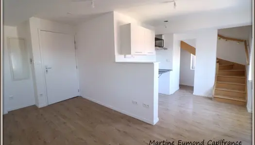 Dpt Puy de Dôme (63), à vendre CLERMONT FERRAND appartement T3 de 46 m² en duplex au cur du 