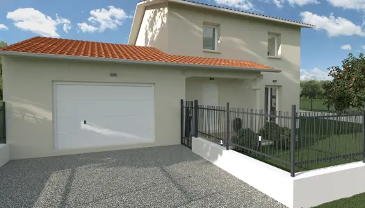 Terrain + maison 90 m² 