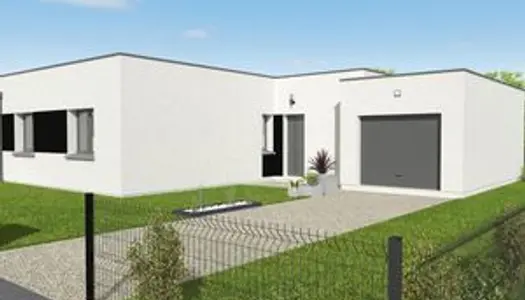 Projet de construction d'une maison 91.24 m² avec terrai... 