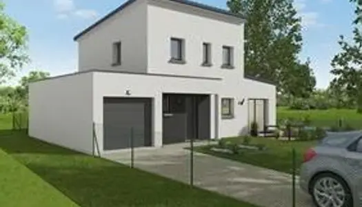 Projet de construction d'une maison 97 m² avec terrain à...