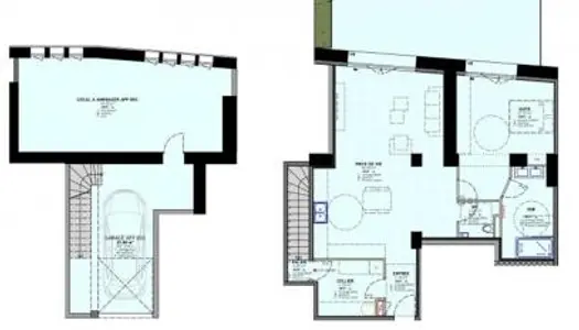 Appartement 2 pièces 80 m² 