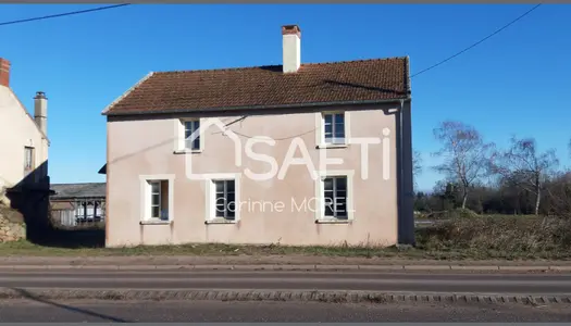 Maison avec dépendance à finir de restaurer