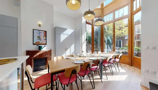 Maison de 308m2 en coliving à Paris 18 