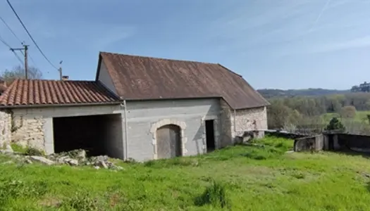 Saint-Sozy - maison à finir de rénover d'env. 130 m2 avec vue et proche rivière à pied