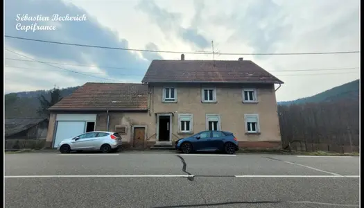 Dpt Moselle (57), à vendre NIEDERBRONN LES BAINS maison P8 avec 2 appartements