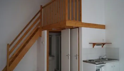 Studio étudiant 23m2 avec mezzanine 