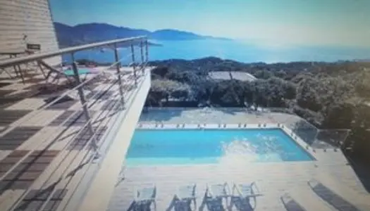 Dpt Corse (20), à vendre OLMETO très belle villa de 150 m², terrain 900 m², vue mer panoramique