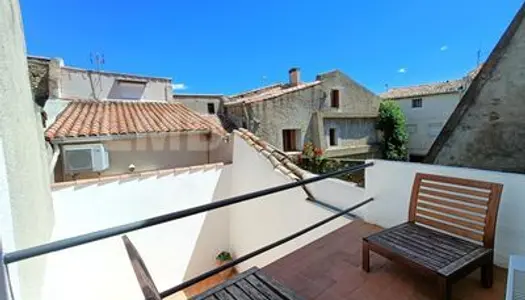 MAISON DE VILLAGE MEUBLÉE - COUR - TERRASSE - CAZOULS LES BEZIERS 