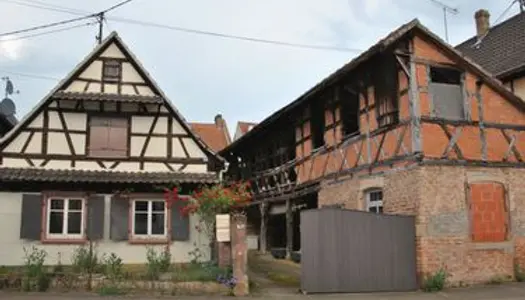 Maison alsacienne à rénover - 106 m² - Blaesheim 