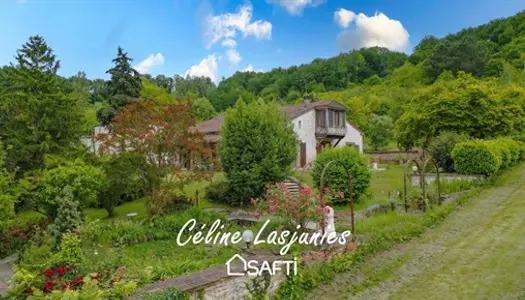 Charmante maison en pierre dans un environnement calme 