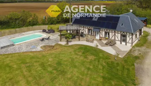 Maison Normande avec piscine et grand terrain 2 heures de Paris