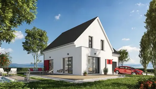 Terrain constructible + maison de 141 m² à Bouxwiller