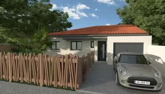 Terrain + maison 95 m²