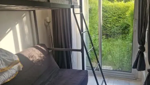 Studio meublé 12m2 avec jardin 