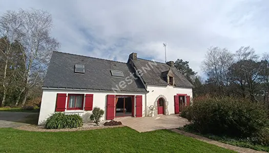 MEUCON proche Vannes Golfe du Morbihan, maison 141 m2 a vendre, 3 hectares, 5 chambres