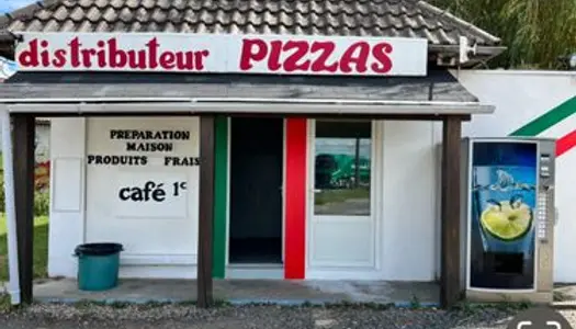 Fond kiosque à pizza 