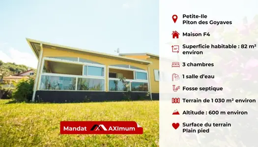 Vente Maison 110 m² à Petite Ile 306 600 €