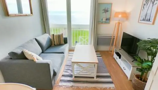 Bel appartement sur la plage de Siouville 