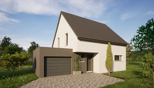 Terrain constructible + maison de 117 m² à Bindernheim 