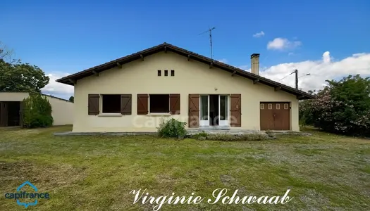 Dpt Landes (40), à vendre 10 KM DE DAX, MAISON DE PLAIN-PIED 4 PIECES, GARAGE, DEPENDANCE ET JARDIN 