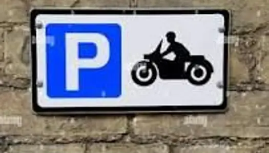 Parking moto 