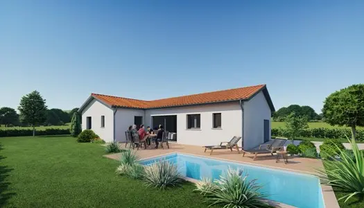 Terrain + maison plain-pied 100 m² Neuville sur Saône