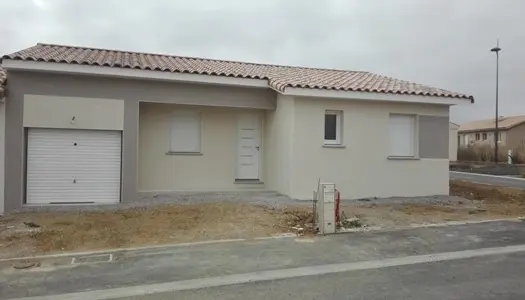 MAGALAS - Terrain de 399 m² avec maison neuve plain-pied de 90 m2, Hérault !