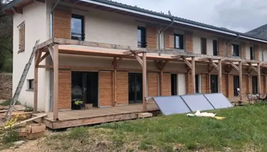 Logement bioclimatique dans un habitat participatif 