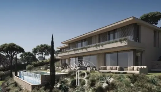 GRIMAUD - VILLA NEUVE CONTEMPORAINE - VUE MER PANORAMIQUE 