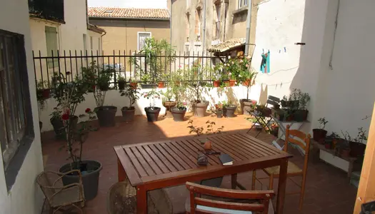 Maison de village d'environ 110m² avec jolie terrasse et abri pour vélo