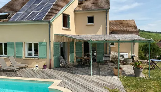 Dpt Saône et Loire (71), à vendre GIVRY maison P8 de 157,51 m² - Terrain de 2493 
