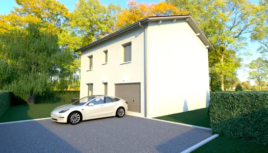 Terrain + maison 130 m² 