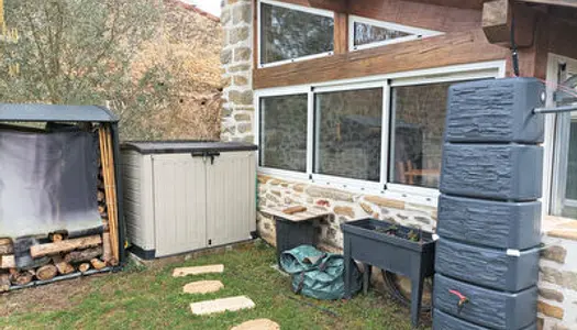 A VENDRE MAISON AVEC JARDIN ET DEPENDANCE A 15 MINUTES DE LAVELANET 