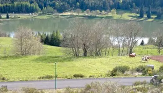 Terrain 2458 m2 avec vue sur le lac de Coucouron 