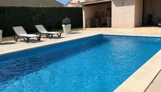 Villa 90 m2 piscine terrain 