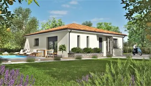 Projet de construction d'une maison 88 m² avec terrain à LA VILLE-DIEU-DU-TEMPLE (82) au prix de 1
