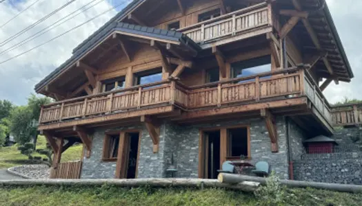 Neuvecelle - Chalet sur 3 niveaux - Vue Léman - Terrasses - 4 c 