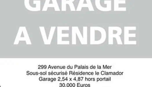 Garage 12 m² Le Grau Du Roi 