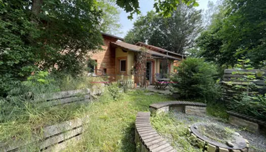 Maison nichée dans un hâvre de verdure 