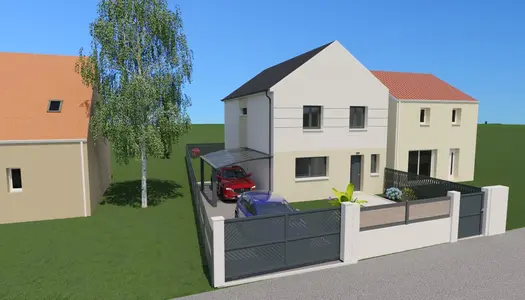 Terrain + maison 123 m² 